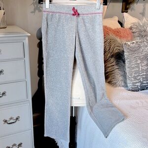 Fleece Pants Gray Winter 1989 Place Girls 10 12 Large Pull On